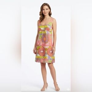 Trina Turk Vibrant Multicolor Mini Dress, Size 6
